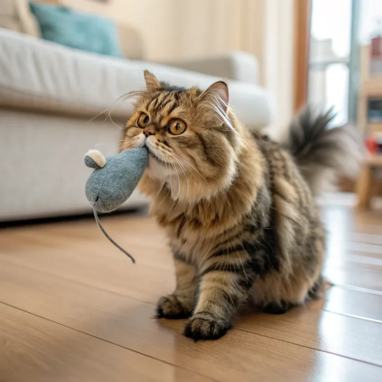  Cat Caught a Mouse