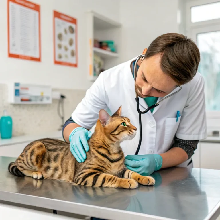 Bengal Cat Vomiting