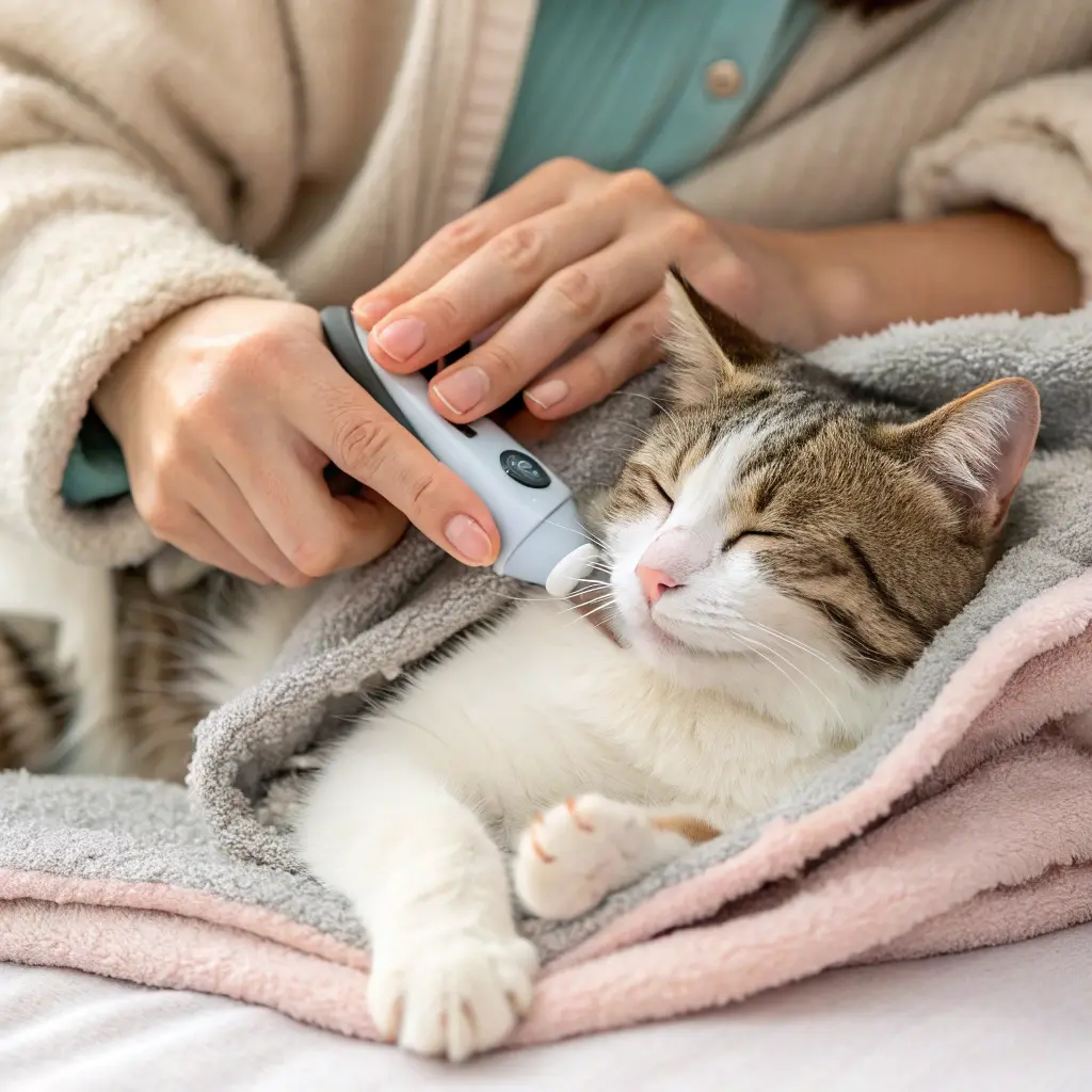 person-trimming-a-cat-s-nails