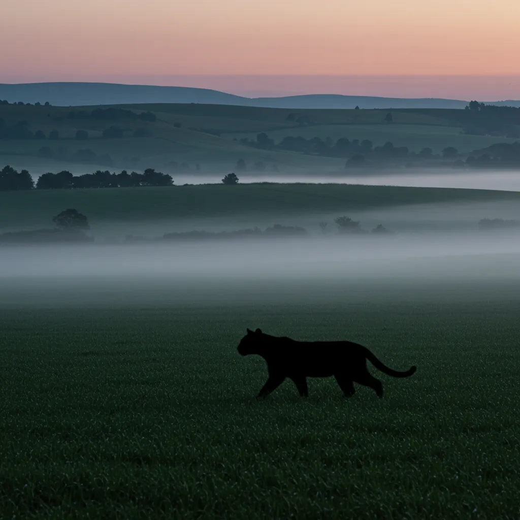 Mysterious big cat in UK countryside, linked to Britain’s big cat phenomenon