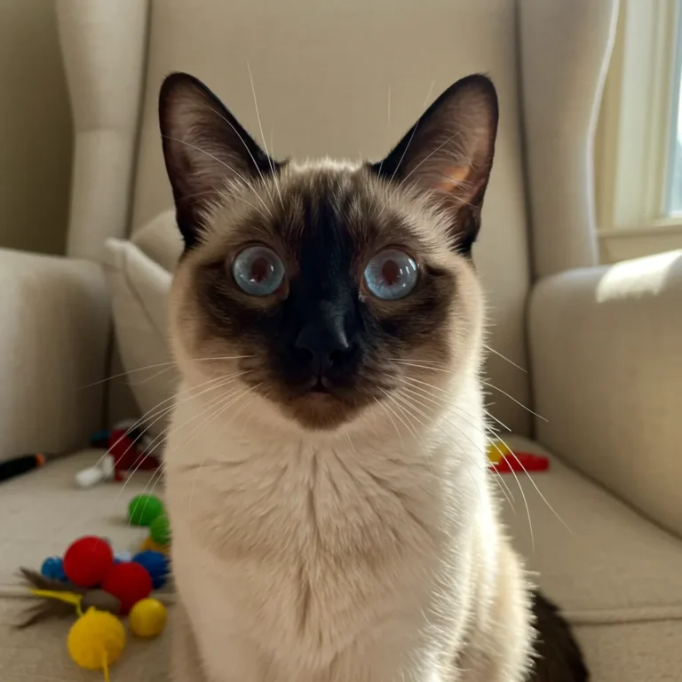 Siamese Cats Get Scared Easily