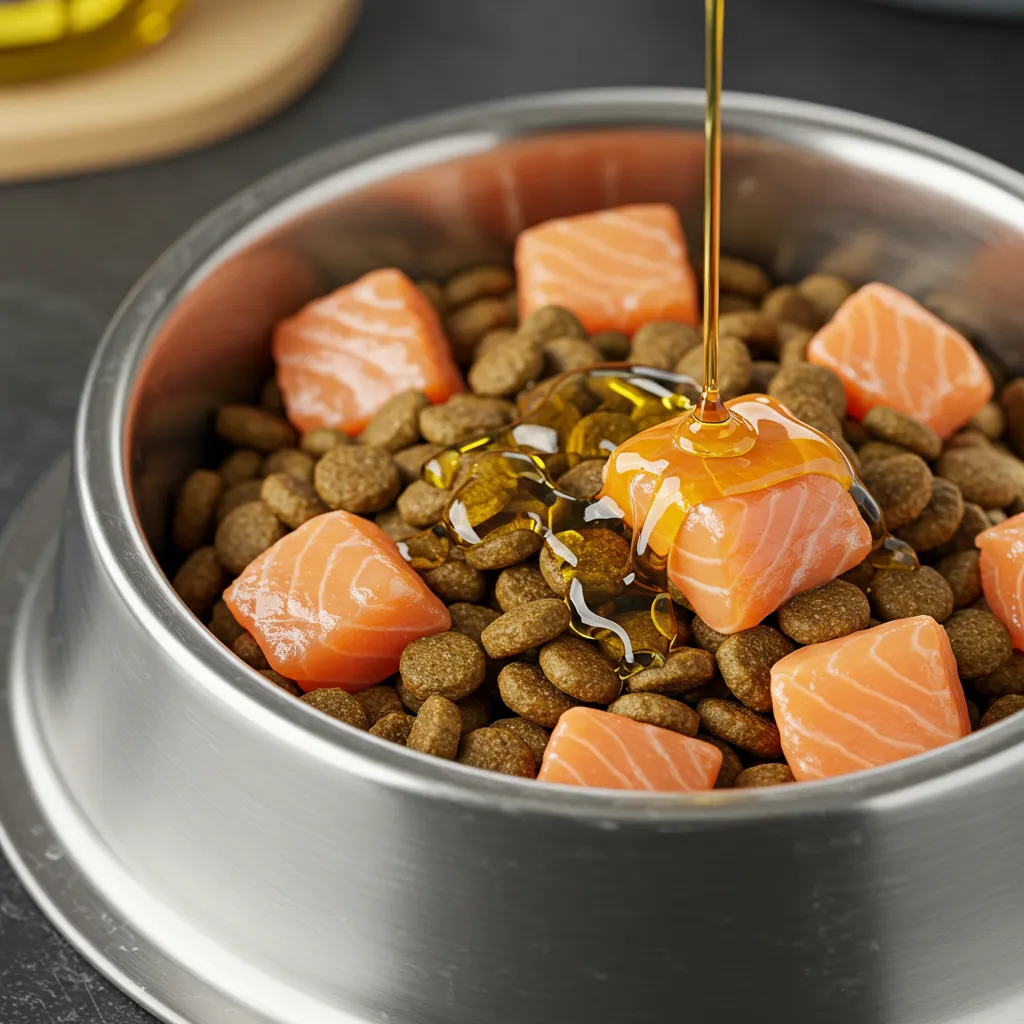 Premium cat food with omega-3s to support healthy fur and prevent hair loss.