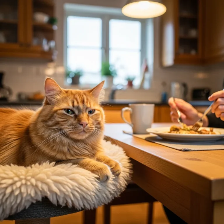 Why Does My Cat Watch Me Eat