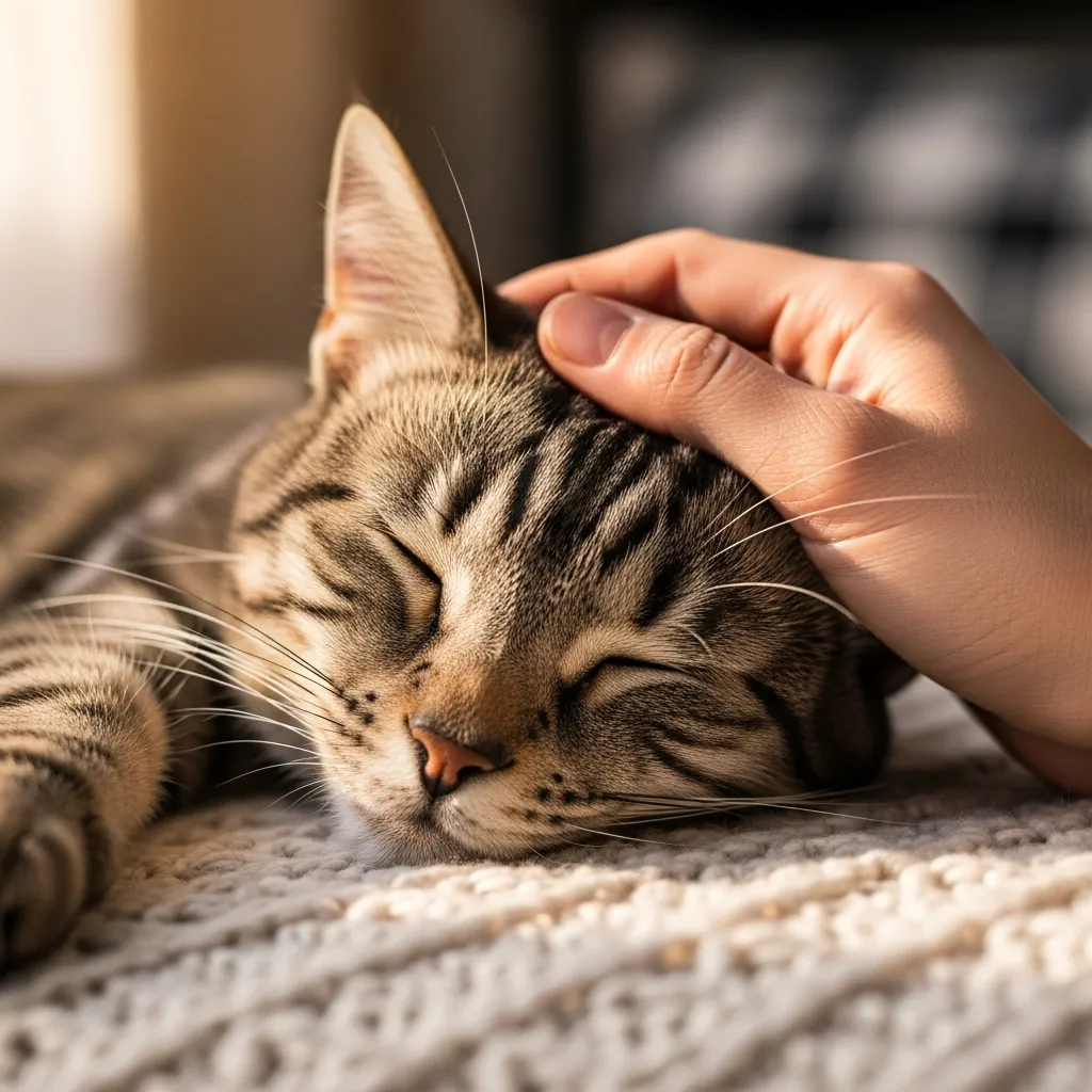 Peaceful cat resting – when to euthanize a cat with seizures guide