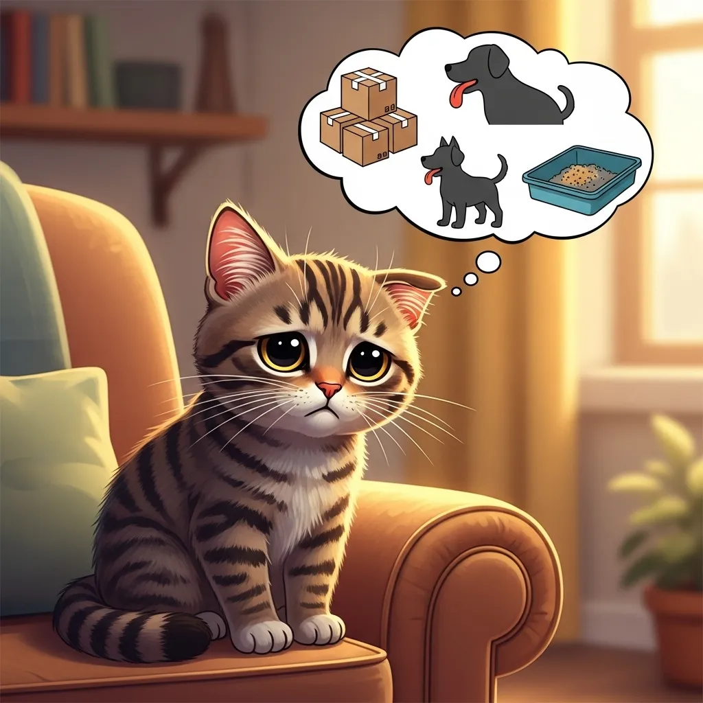 Why cats pee on the couch: stress and litter box aversion explained