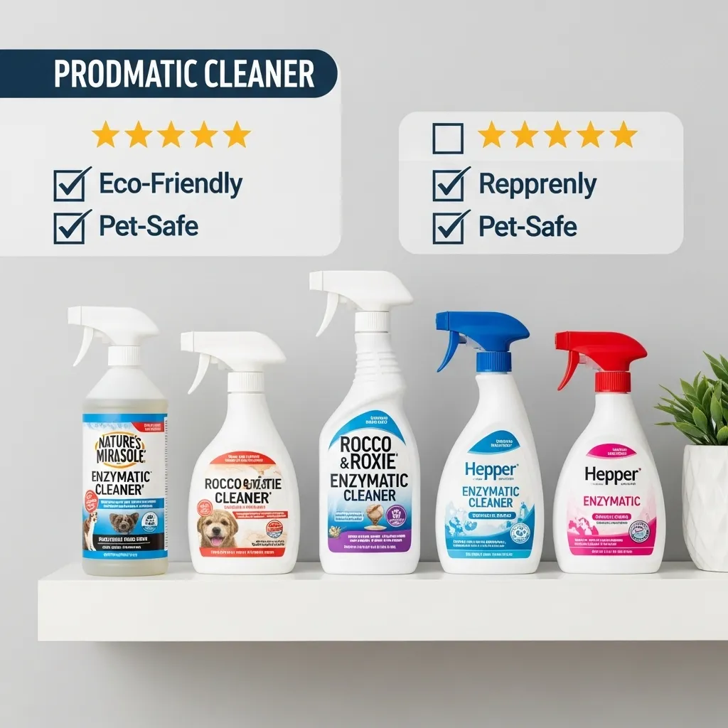 Best enzymatic cleaners for cat urine 2025 comparison table