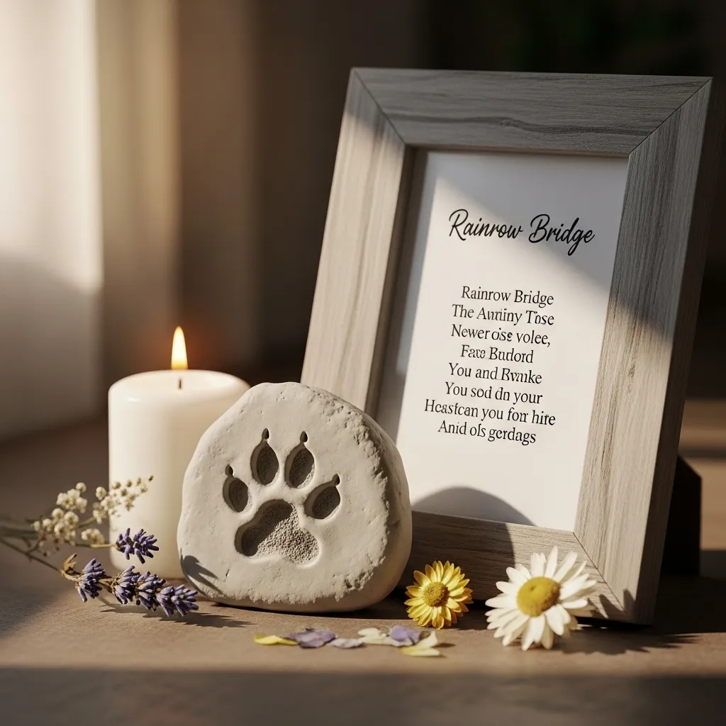 Memorial ideas for cats - emotional support after pet loss