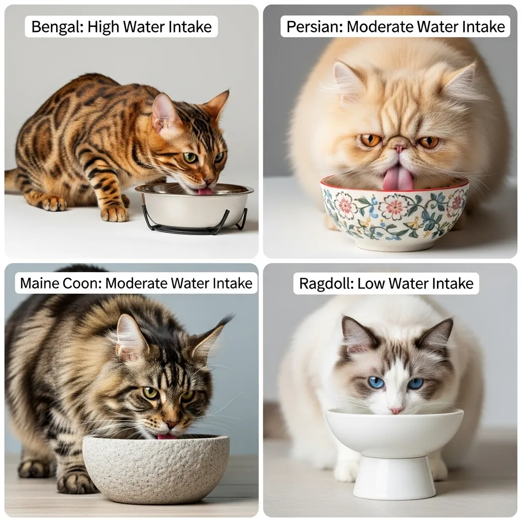 Best water bowls for cats by breed - cat hydration hacks