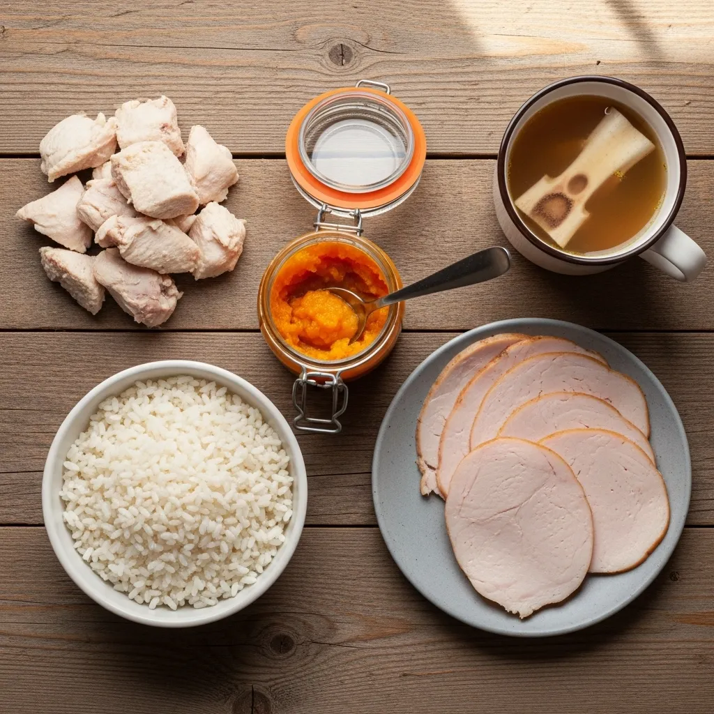 Best foods for cats with diarrhea: chicken, rice, pumpkin