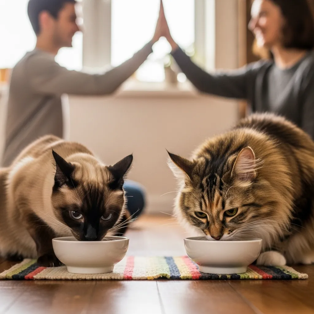 Success stories: Cats stopped vomiting after eating