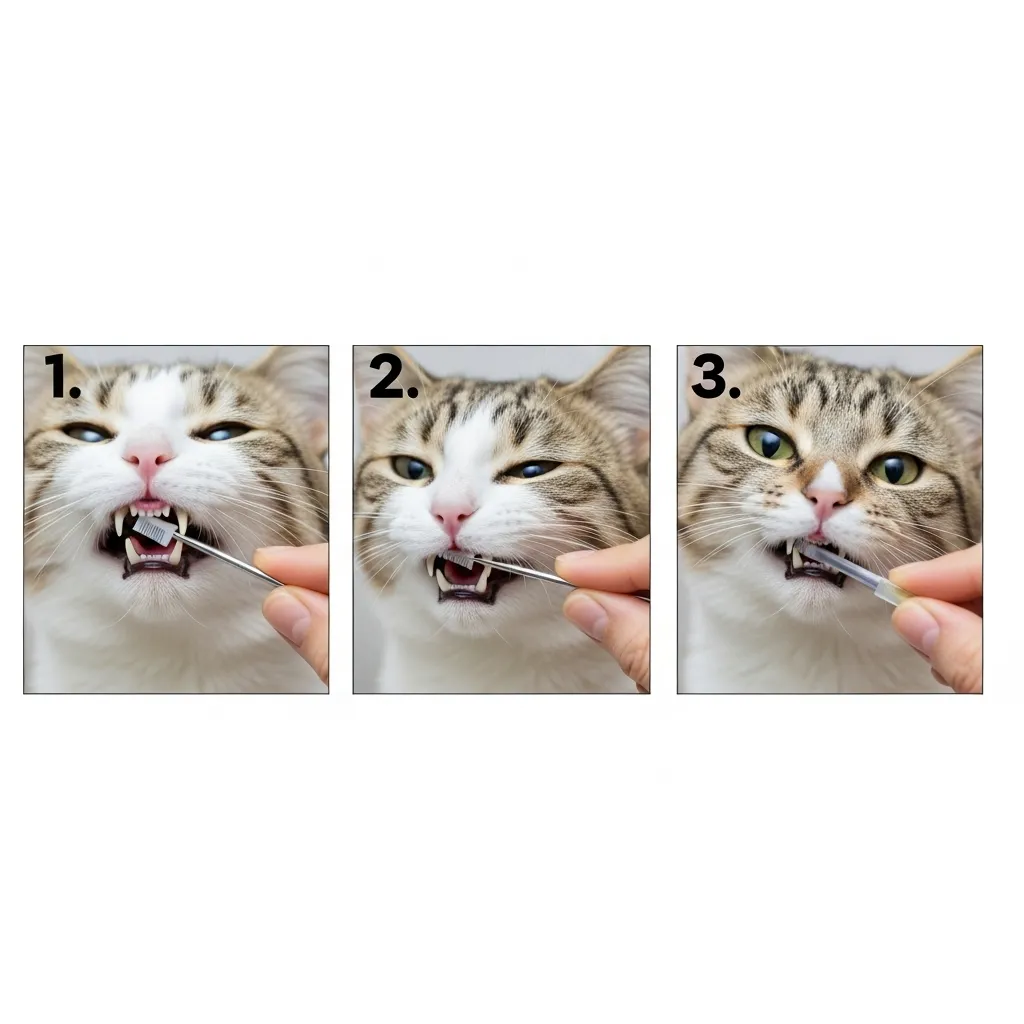Cat dental care routine: brushing steps to prevent weight loss