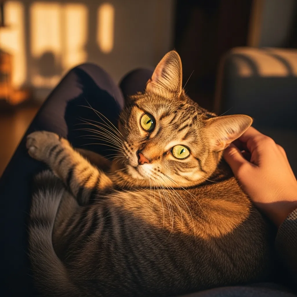 Senior cat thriving with proper taurine in cat food – lifelong vitality