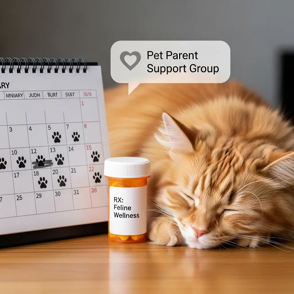 Long-term care plan for cats with FHS