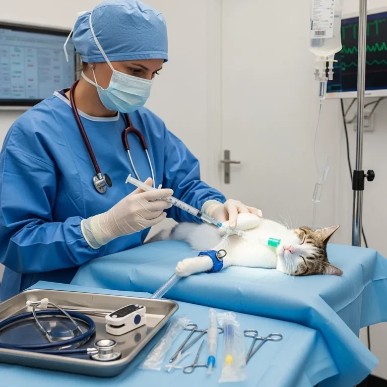 Cat Pneumonia