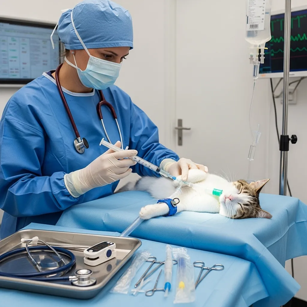 Tracheal wash procedure – key diagnostic tool for cat pneumonia