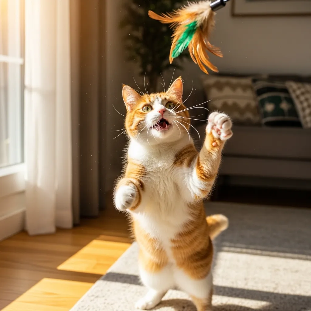Cat fully recovered from pneumonia – early treatment leads to full bounce-back