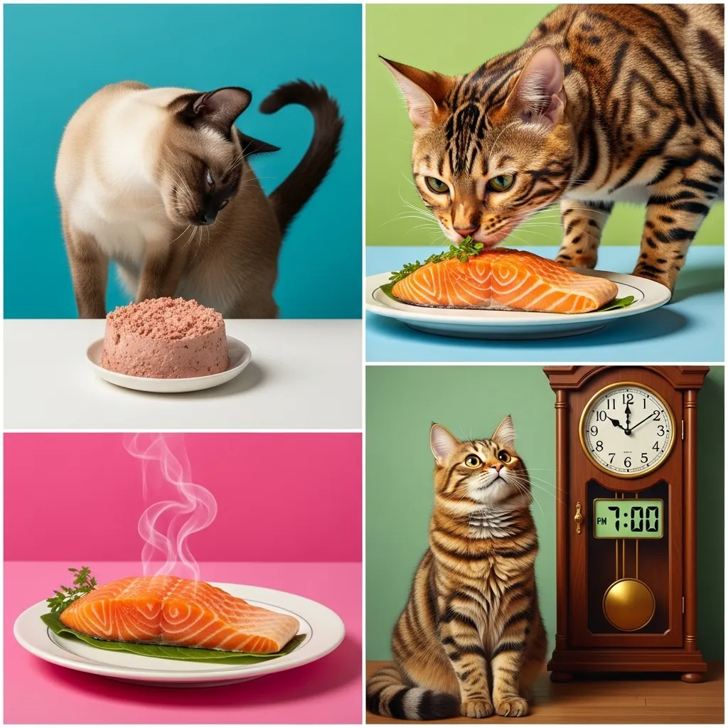 Picky cat eating habits by breed and preference