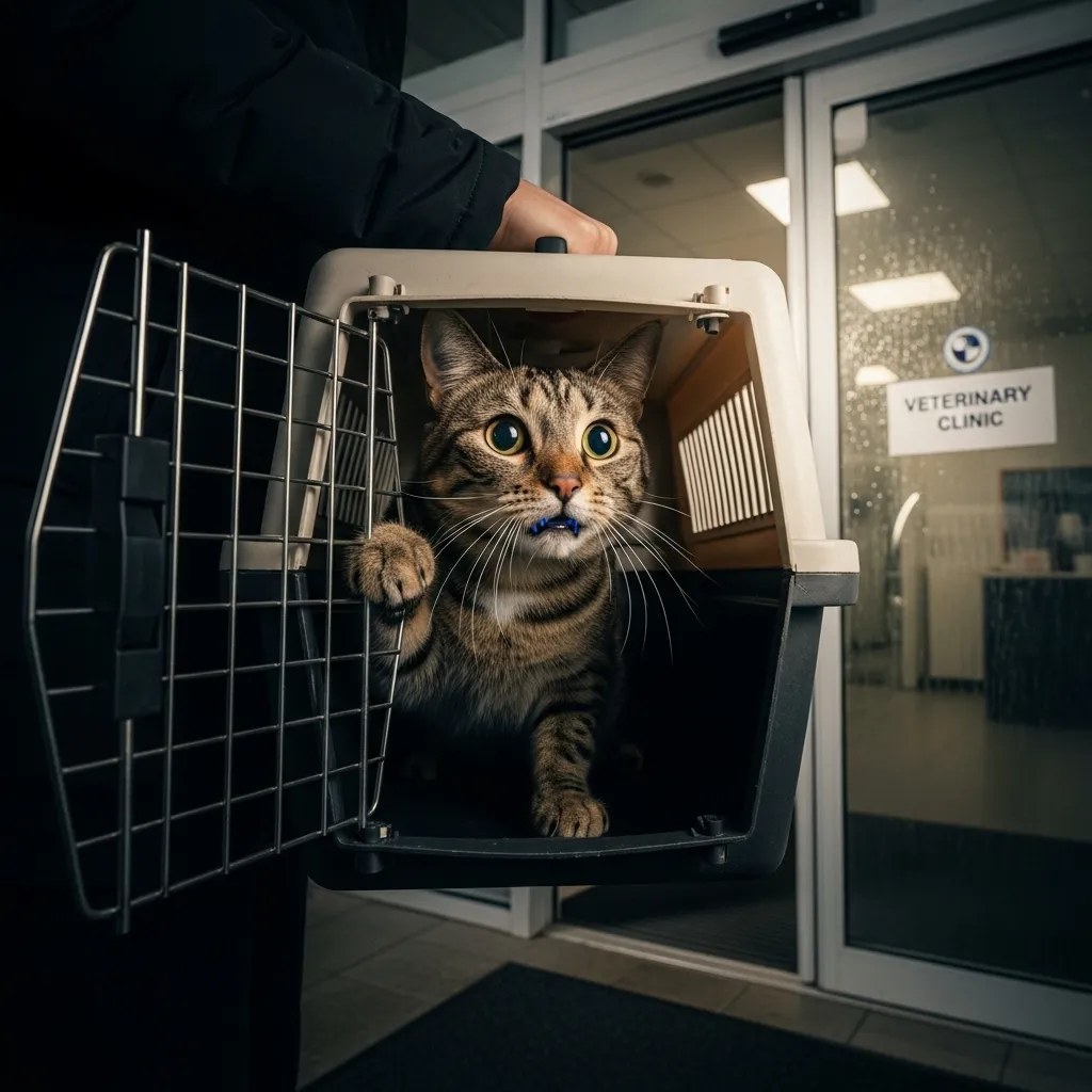 Cat with blue gums – emergency sign when coughing, go to vet immediately