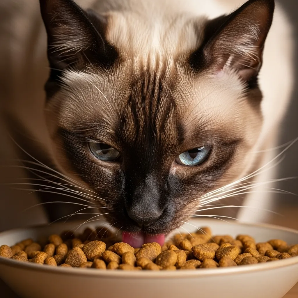 Sensitive whiskers cat bowl preventing food drops