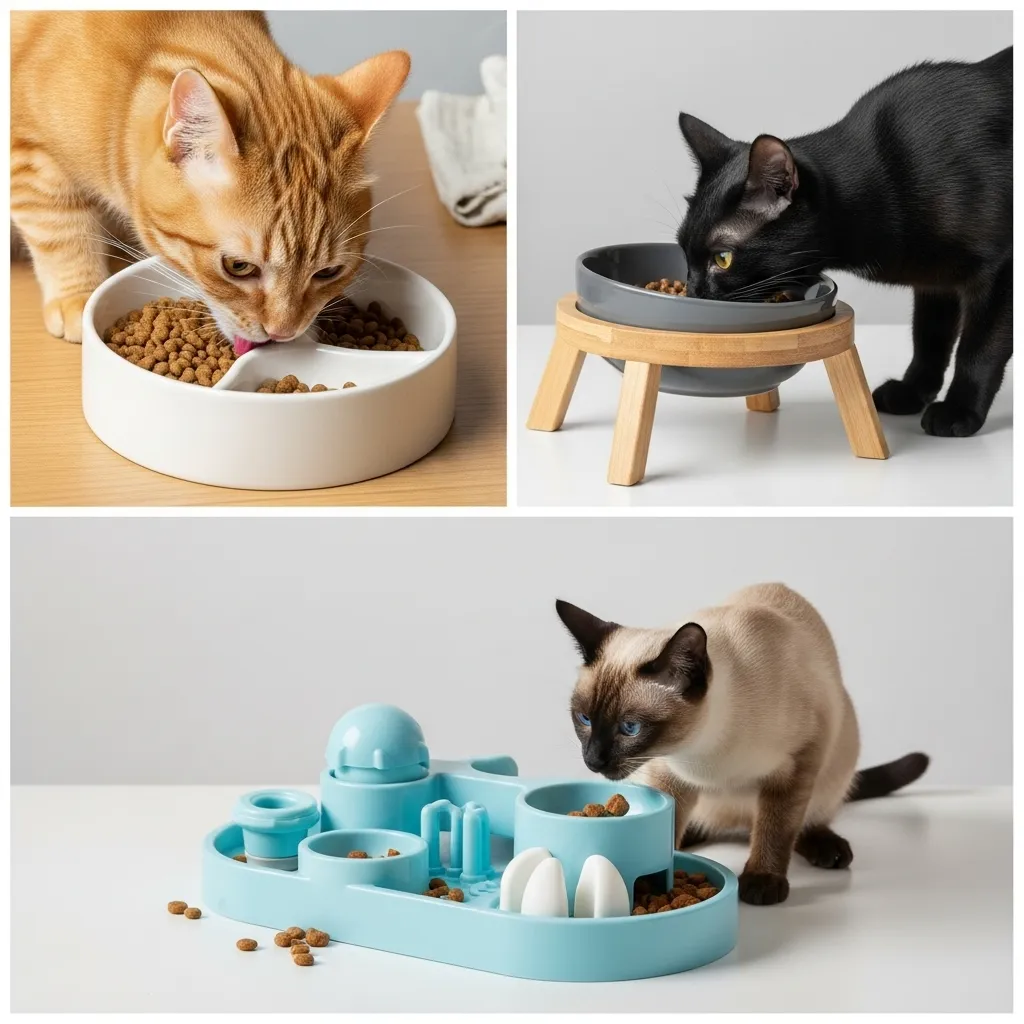 Whisker fatigue cat bowls - top products 2025