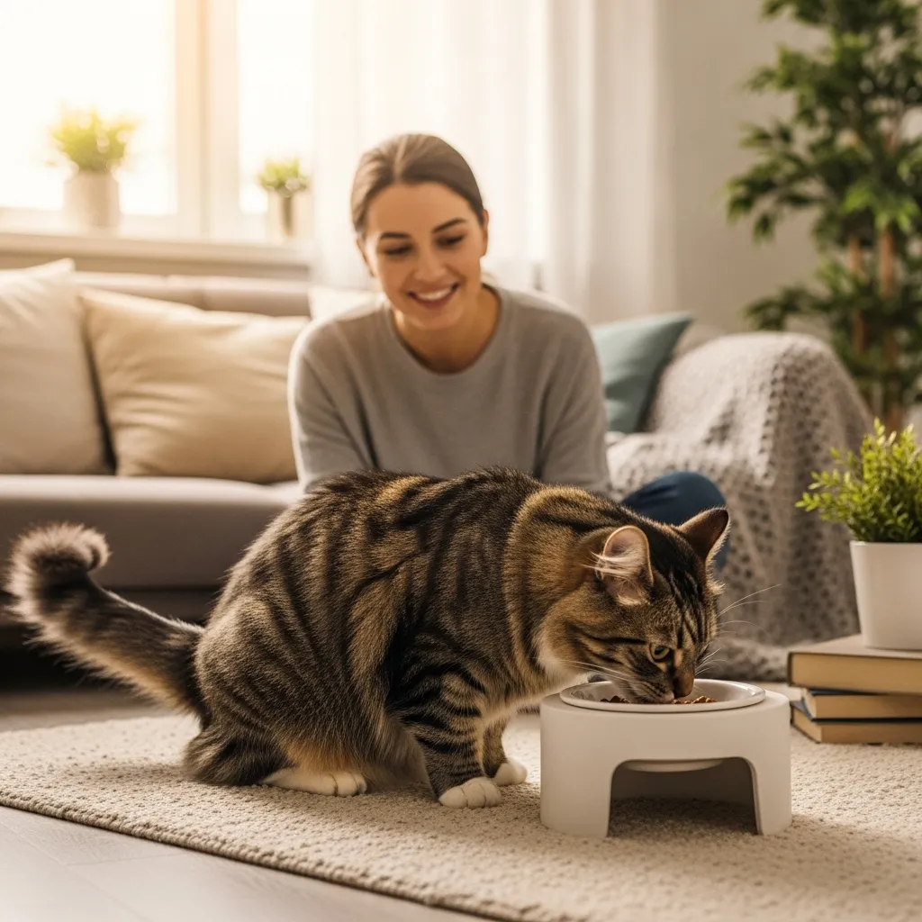 Healthy cat eating habits - success story