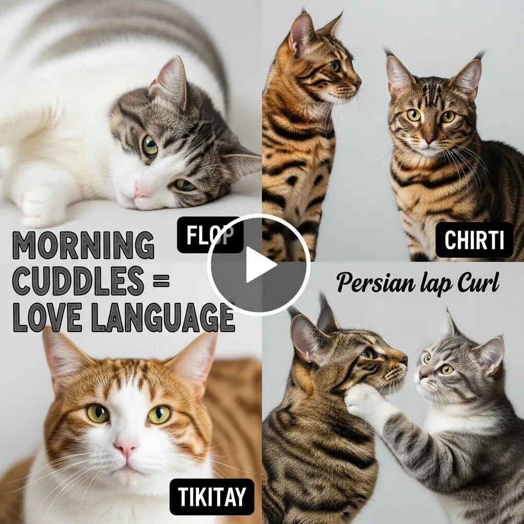 Viral morning cat cuddles TikTok trend 2025 – adorable clips 🐱📱