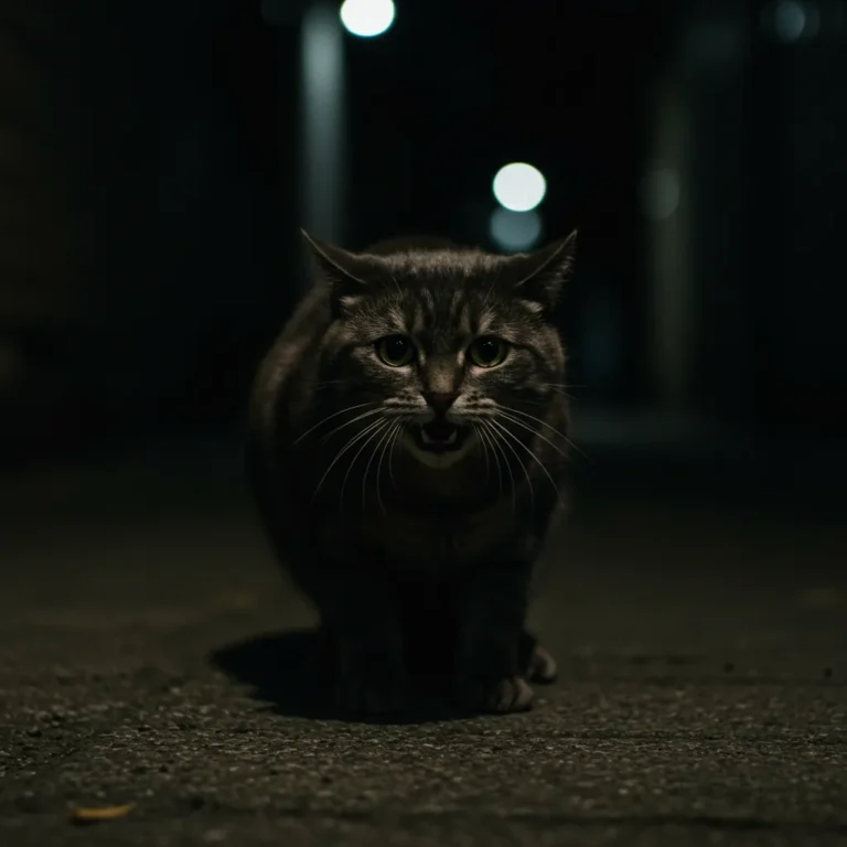 Cats Get Aggressive at Night