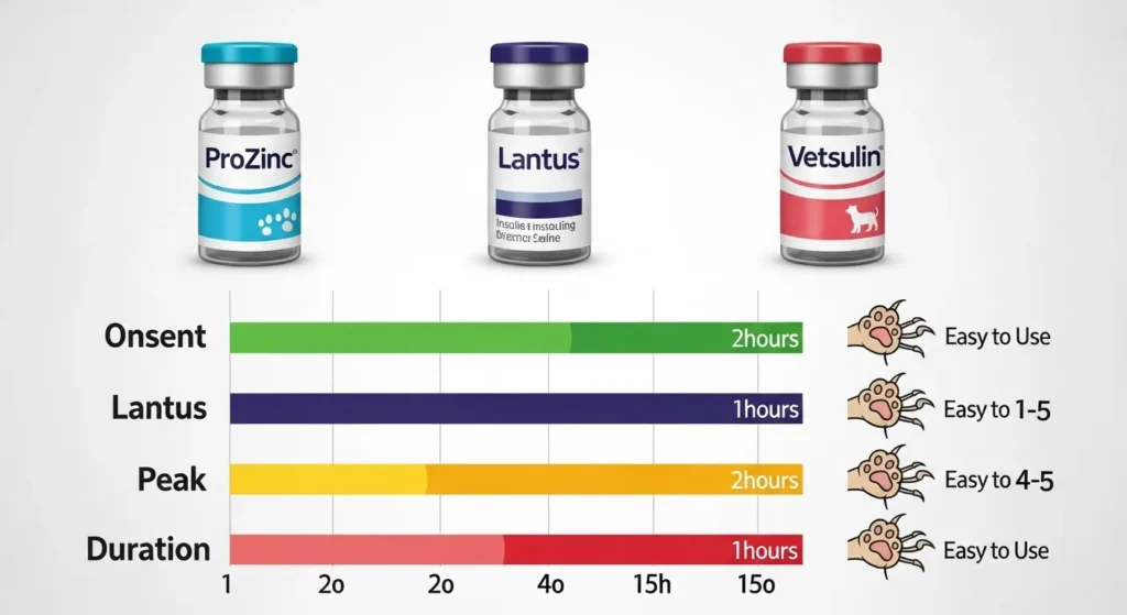 Mastering Cat Insulin Injections 4 Comparison of best insulin brands for cats: ProZinc vs Lantus vs Vetsulin ๐งด๐ฑ