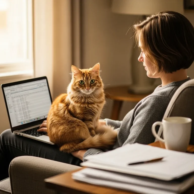 Cat Sitting Positions