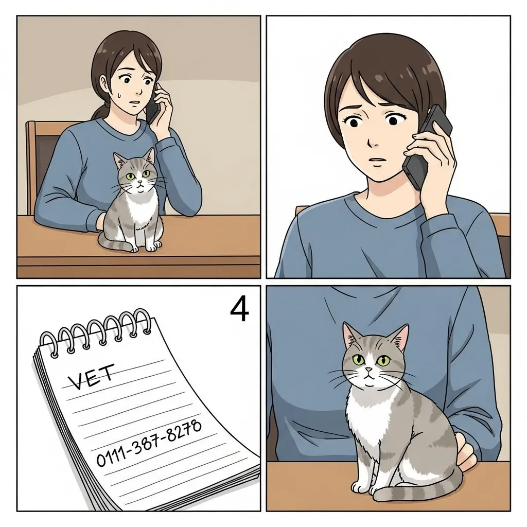 5-step emergency response when cat eats peace lily