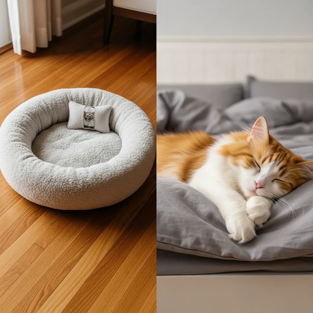 Cat bed vs human bed: why cats prefer sleeping on owner’s bed