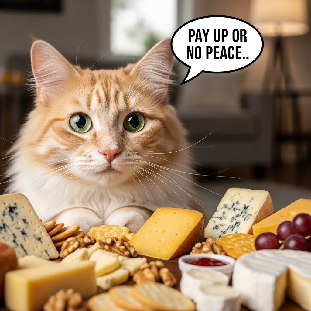 Funny cats and cheese meme – the cheese tax