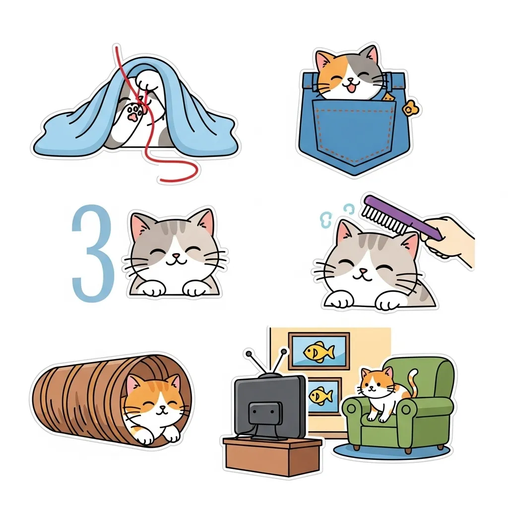 5 interactive kitten games to build lap cat habits