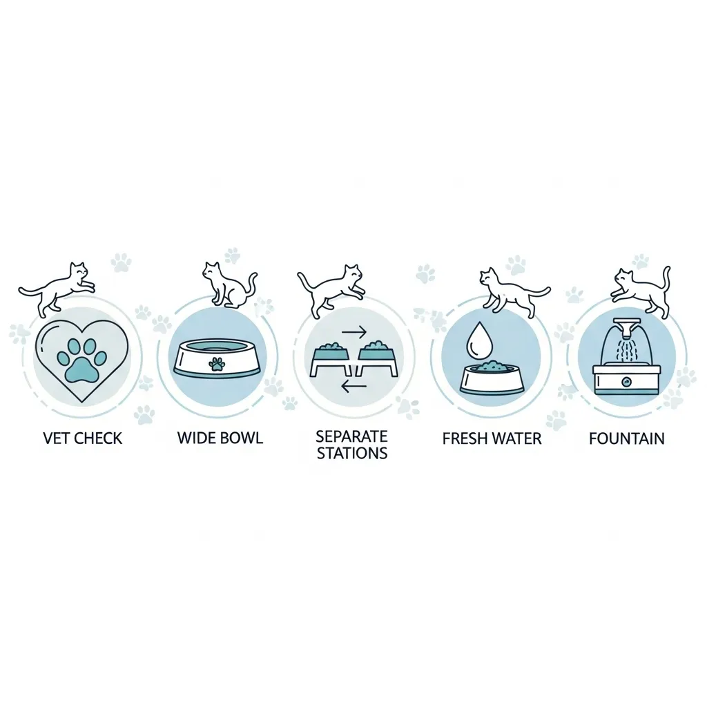 Key takeaways to stop cat scratching floor before drinking water – 5 fast fixes