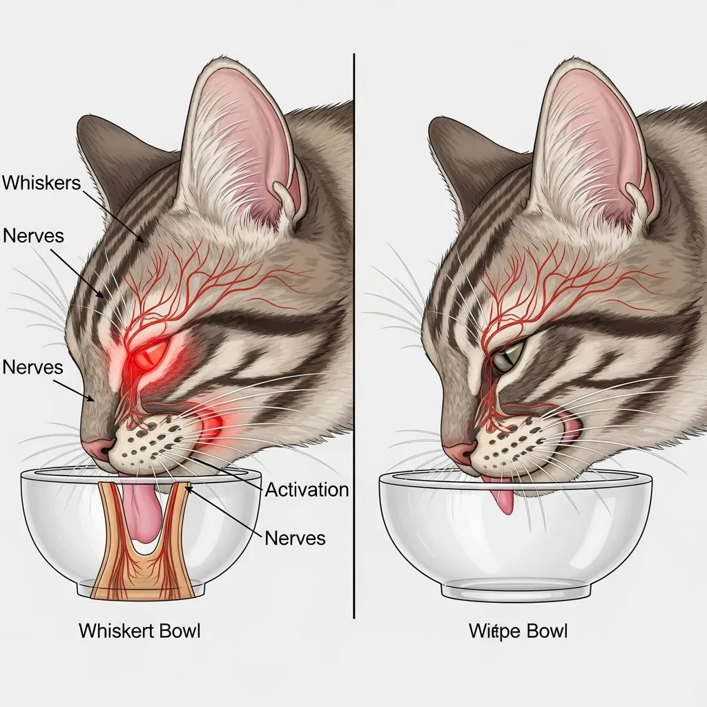 Whisker fatigue in cats 2025: How narrow bowls cause stress vs wide bowl relief