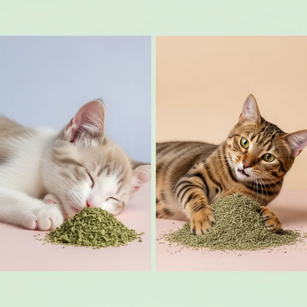 Age and catnip sensitivity – kitten vs adult cat reaction comparison