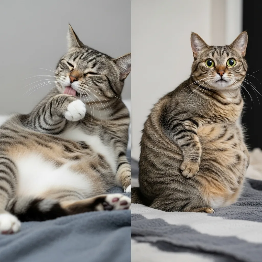 Why Is My Cat Bloated 4 Cat bloat vs fat belly – key differences in appearance and feel
