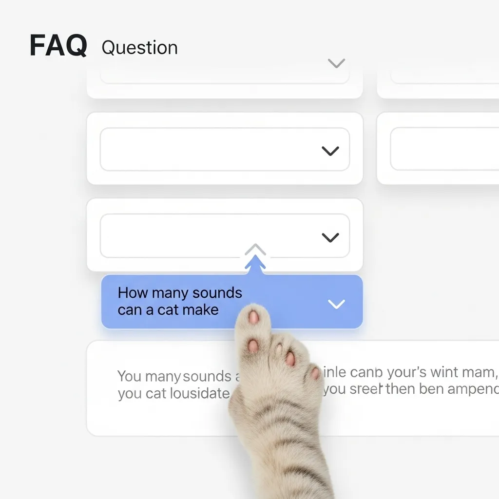 How Many Sounds Can a Cat Make 13 Cat sound FAQ: answers to how many sounds can a cat make and more