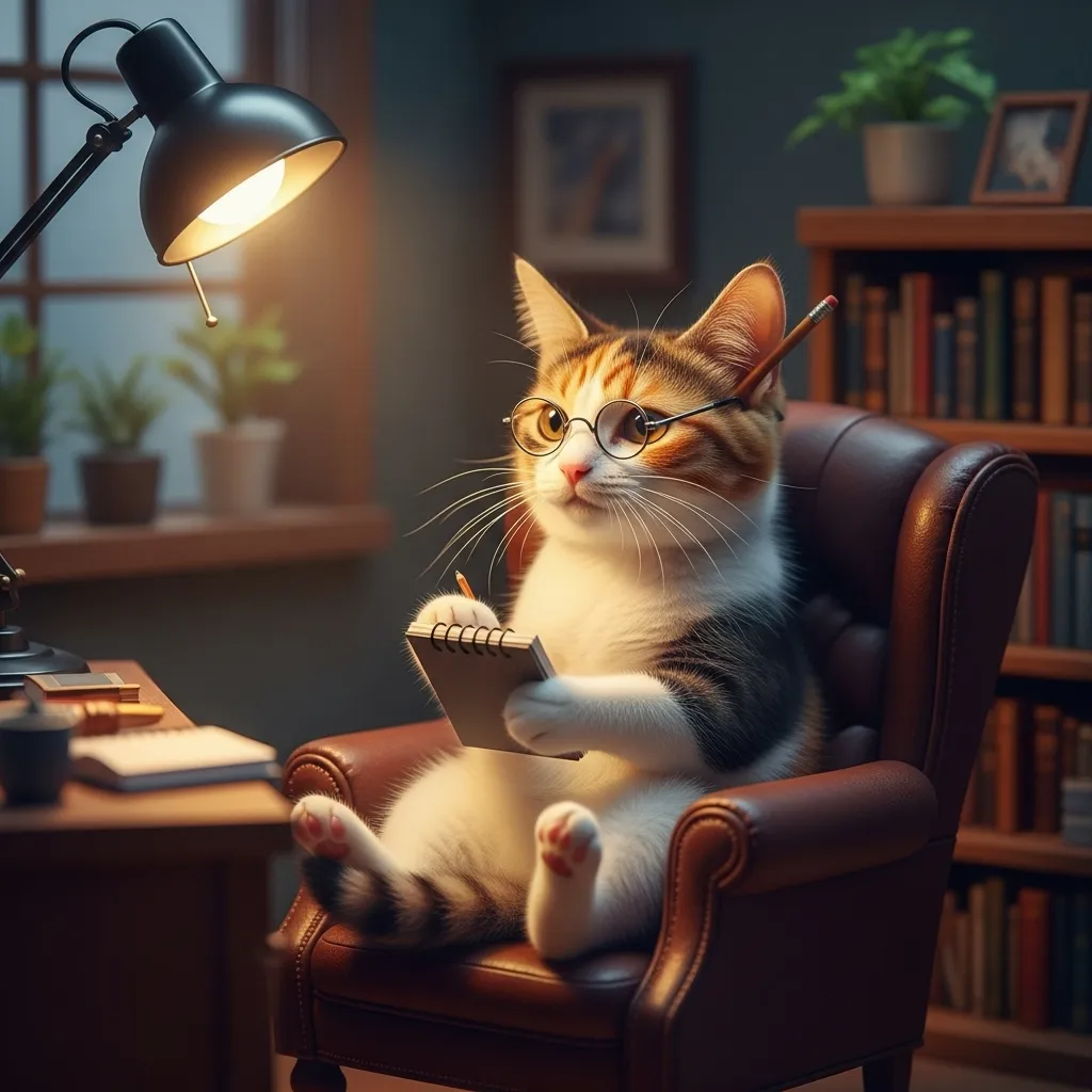 AI Cat Therapist meme - funny cat memes 2025 with judgmental kitty energy