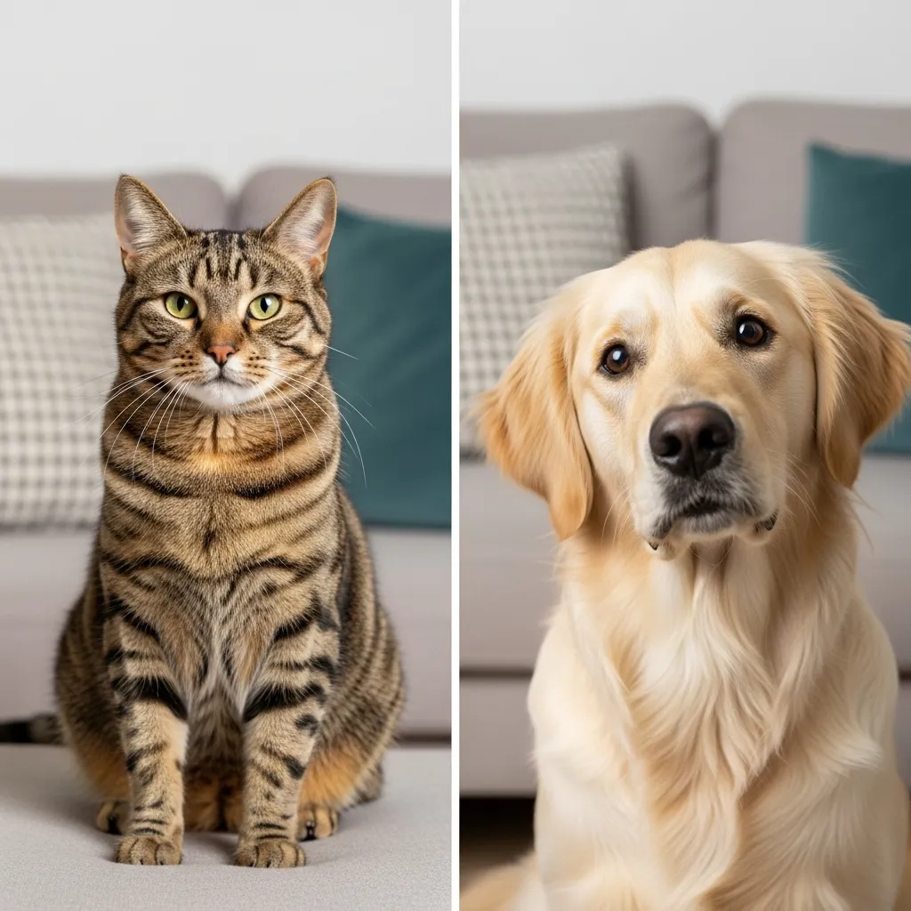 Cat vs dog therapy meme – cat doesn’t care, dog fully listens