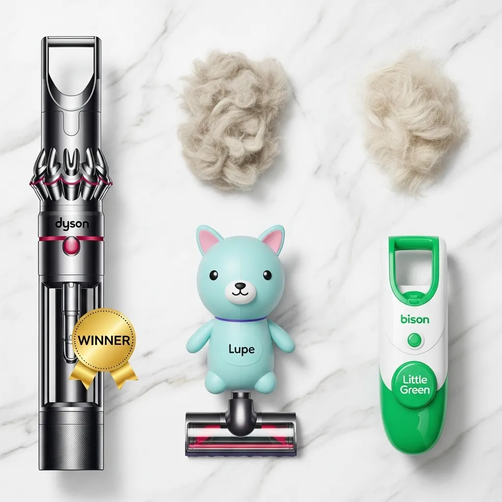 best vacuum for cat hair 2025 – Dyson vs Bissell vs Lupe real test results