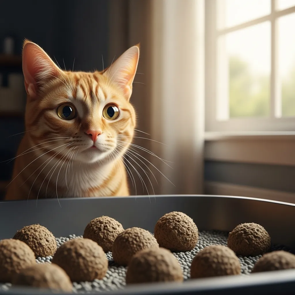 Excessive cat urination – 12 clumps in 24 hours is a red flag for polyuria