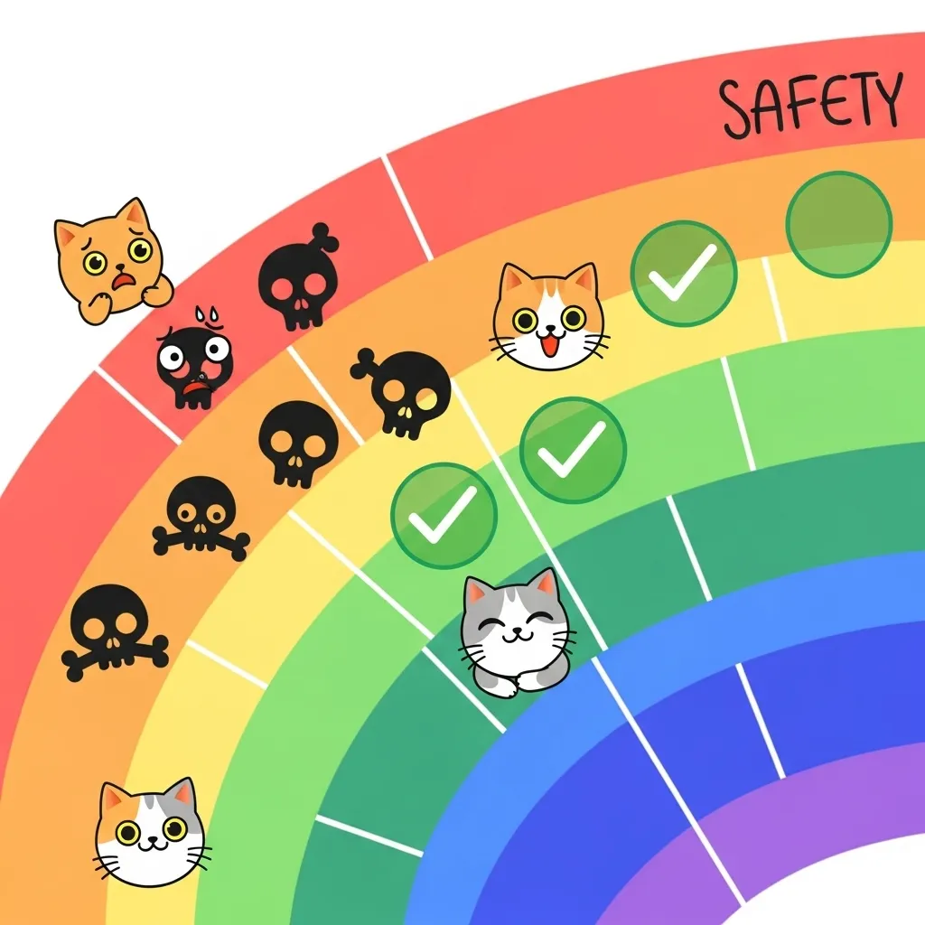 Complete 2025 toxic foods for cats list – free printable from Cat Bloom Haven
