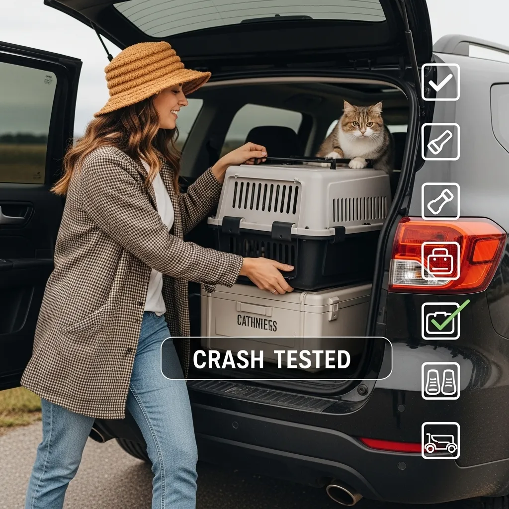 Cat travel preparation 2025 – essentials for stress-free road trips.