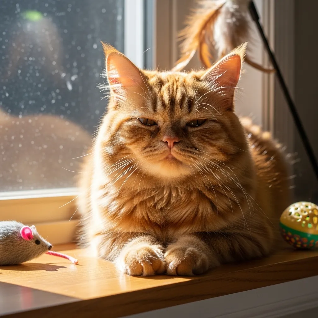 Stress-free cat grooming success – clean healthy cat ears after natural cleaning