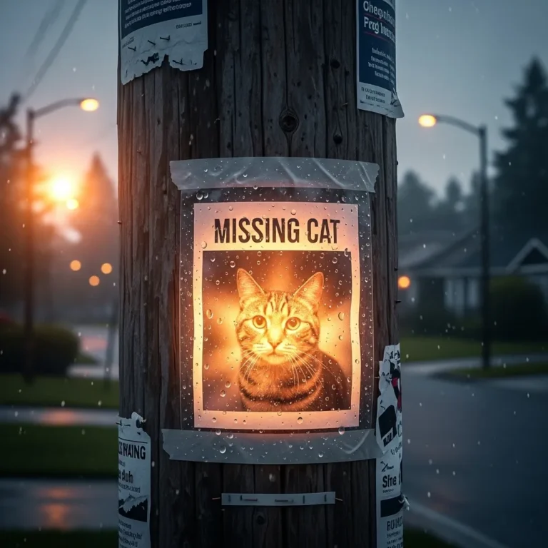 When to Stop Looking for a Lost Cat