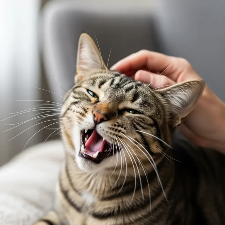 Why Does My Cat Meow When I Pet Her