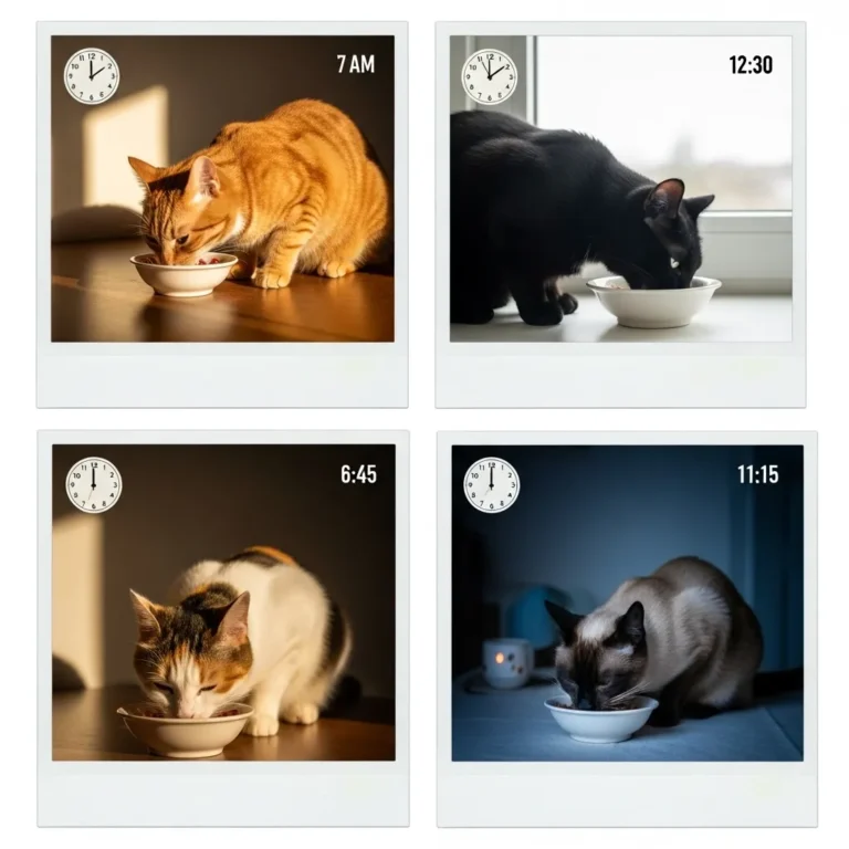 What Times Should I Feed My Cat