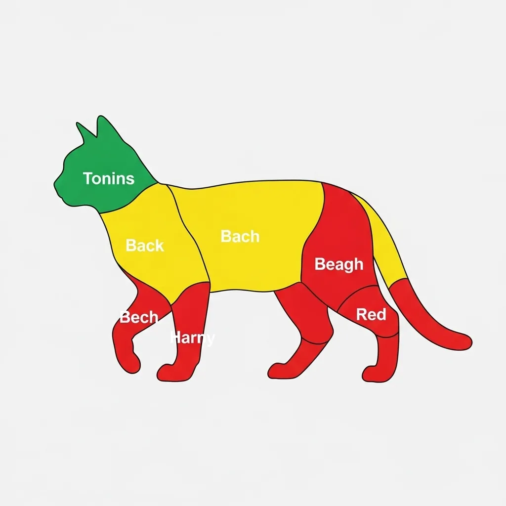 Why Cats Like Belly Rubs 5 Cat petting zones: safe, caution, danger