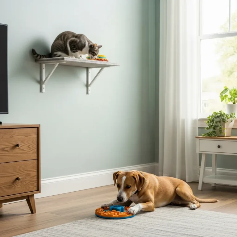 How to Keep Dog Out of Cat Food